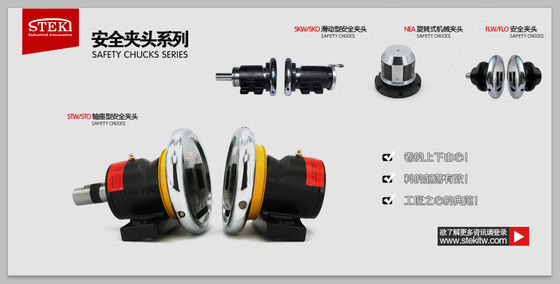 STEKI 2018 Slip Safety Chuck Flange/Foot speciaal gemonteerd voor bandenfabricage