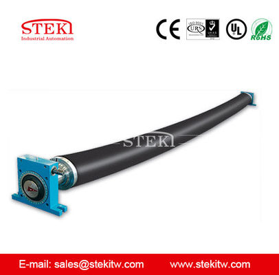 Aanpasbare STEKI 2024 rubbercoated transportrollers voor glad materiaaltransport