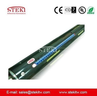 Zwarte oxide bedekte STEKI 2024 3&quot; glijdend type Luchtschachten Aluminium lichaam 30 mm Vierkant Einden L1 1600 mm L3 1920
