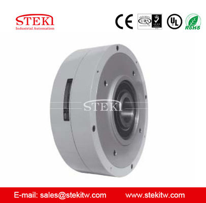 24v DC magnetische poederrem holle schachtontwerp voor spanningsregeling toepassingen